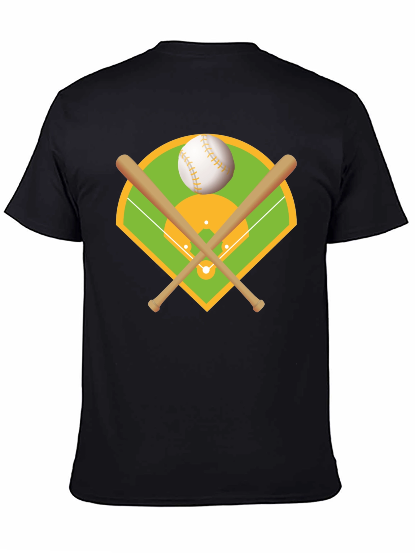 Baseball Field Graphic Tee