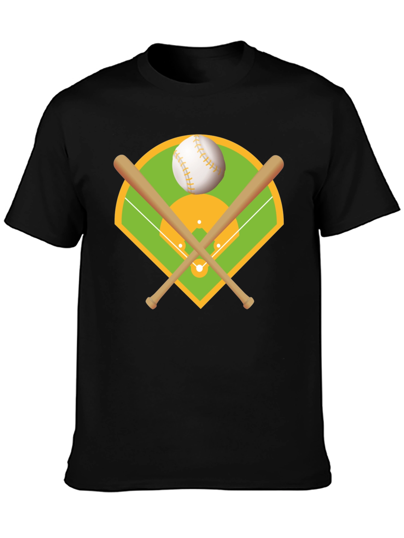Baseball Field Graphic Tee