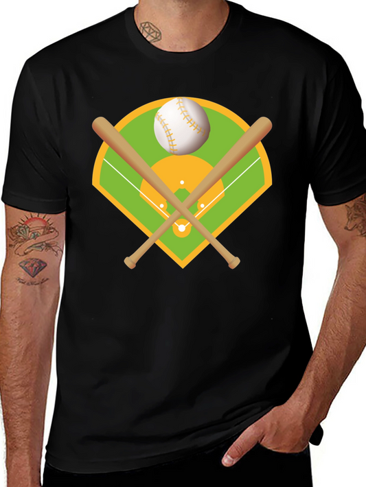Baseball Field Graphic Tee