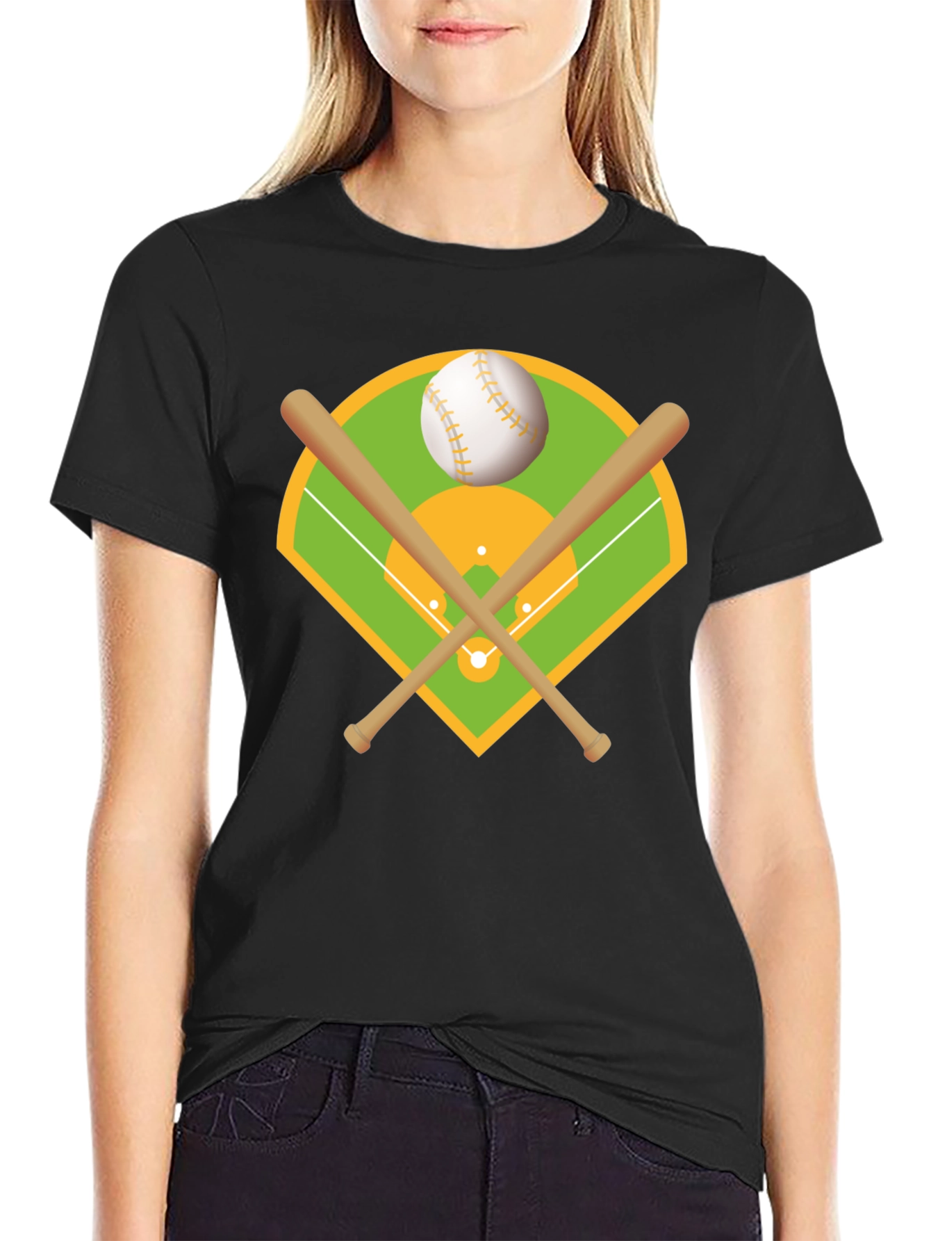 Baseball Field Graphic Tee
