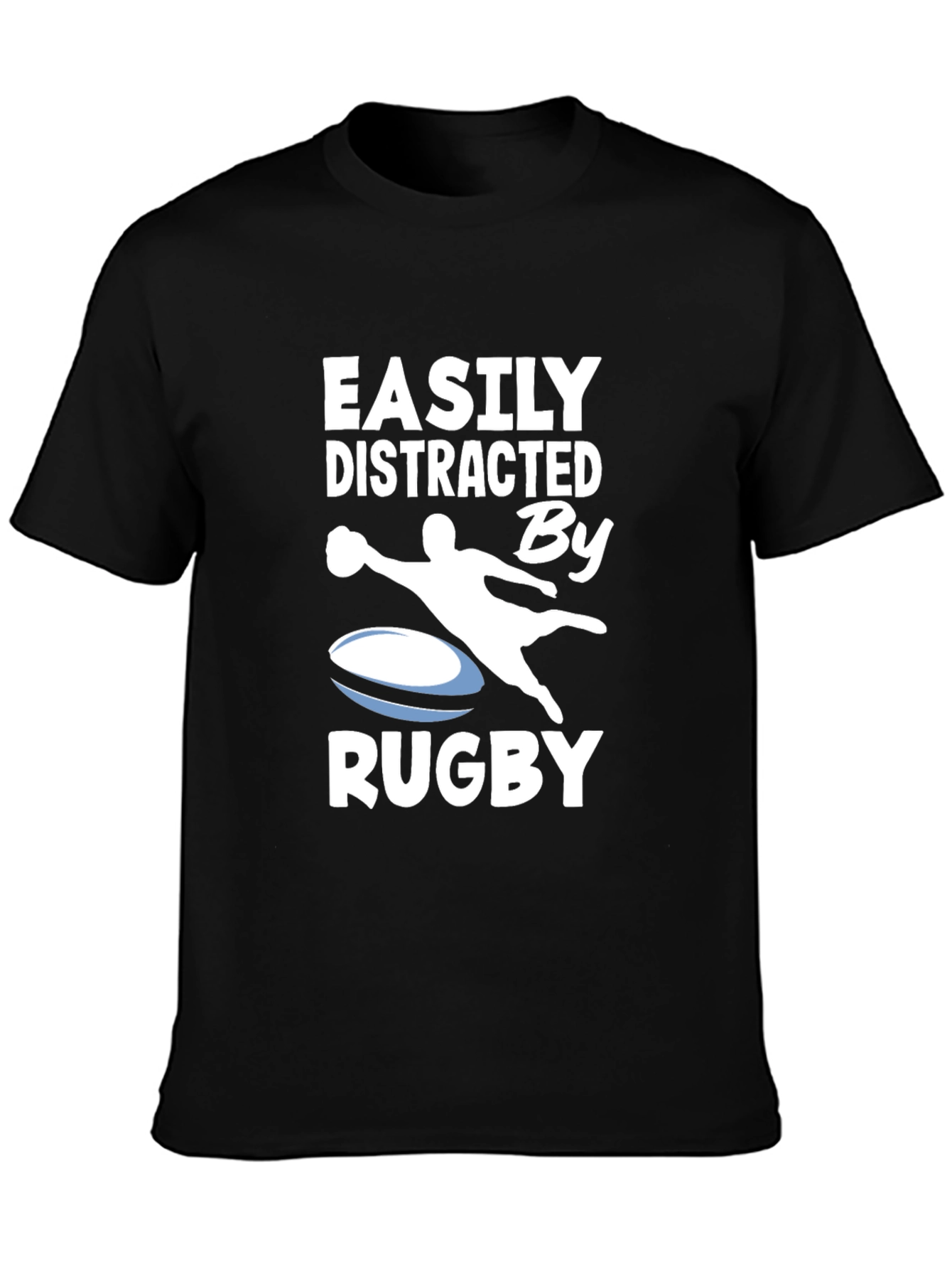 Easily Distracted By Rugby T-Shirt