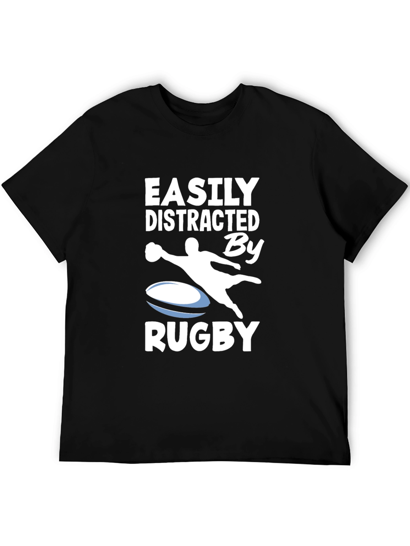 Easily Distracted By Rugby T-Shirt