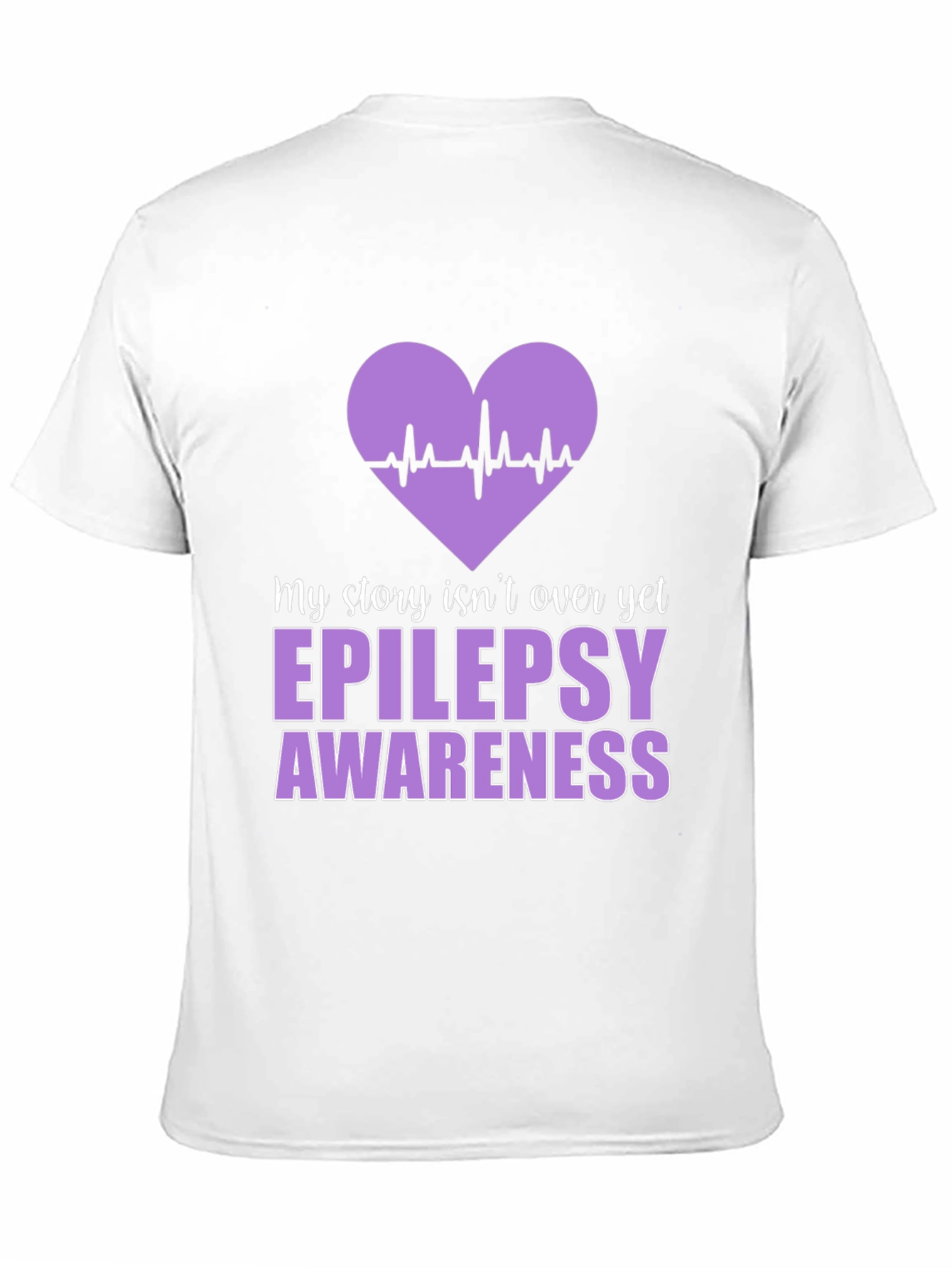 Epilepsy Awareness Heartbeat T-Shirt