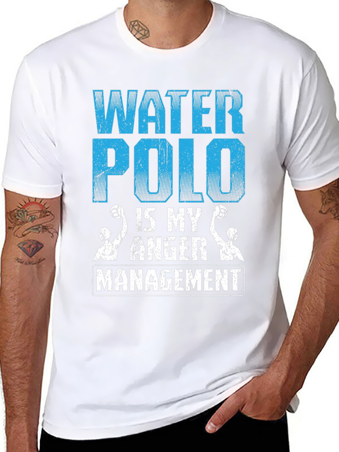 Water Polo Anger Management T-Shirt
