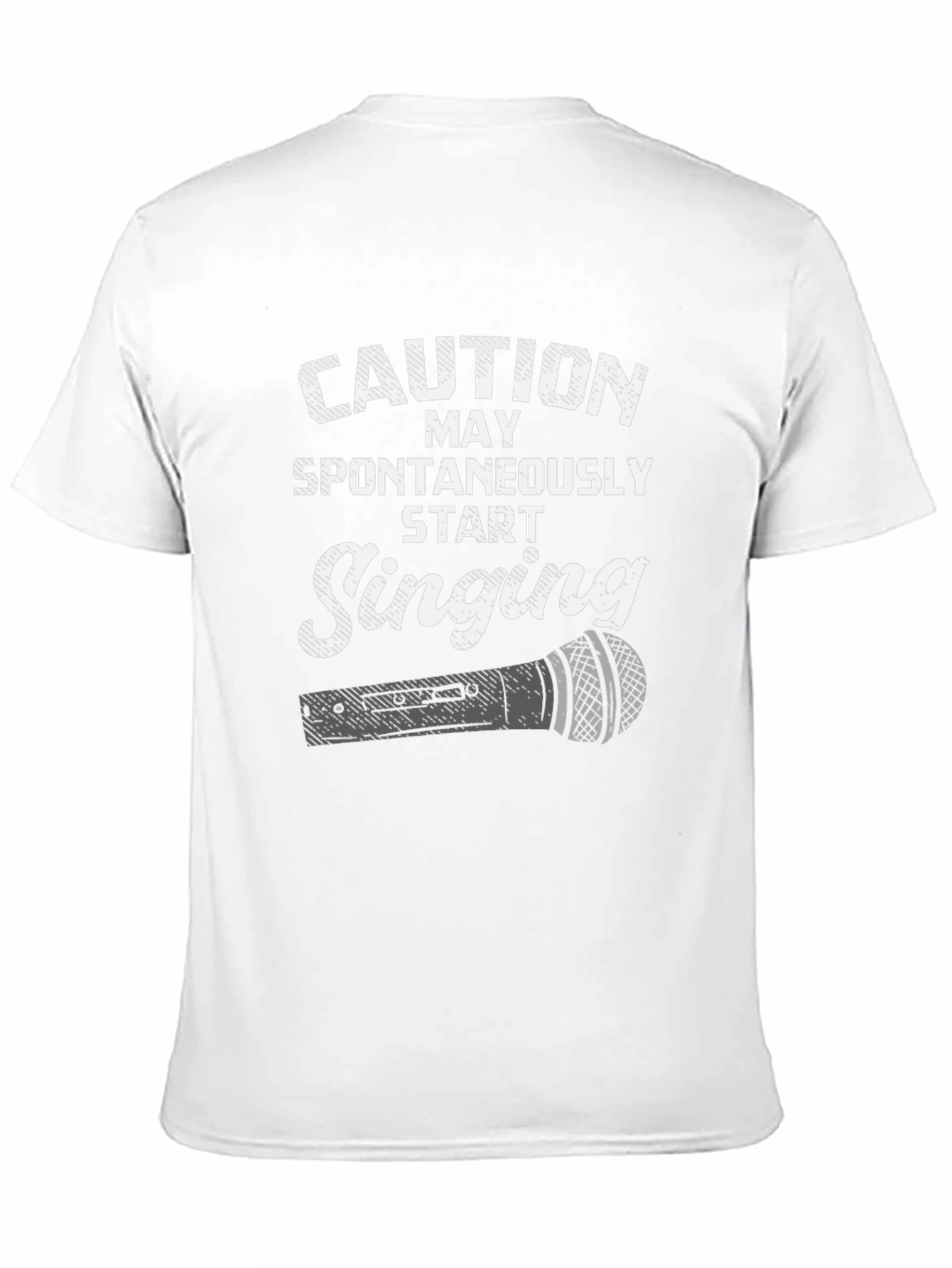 Caution May Spontaneously Start Singing T-Shirt
