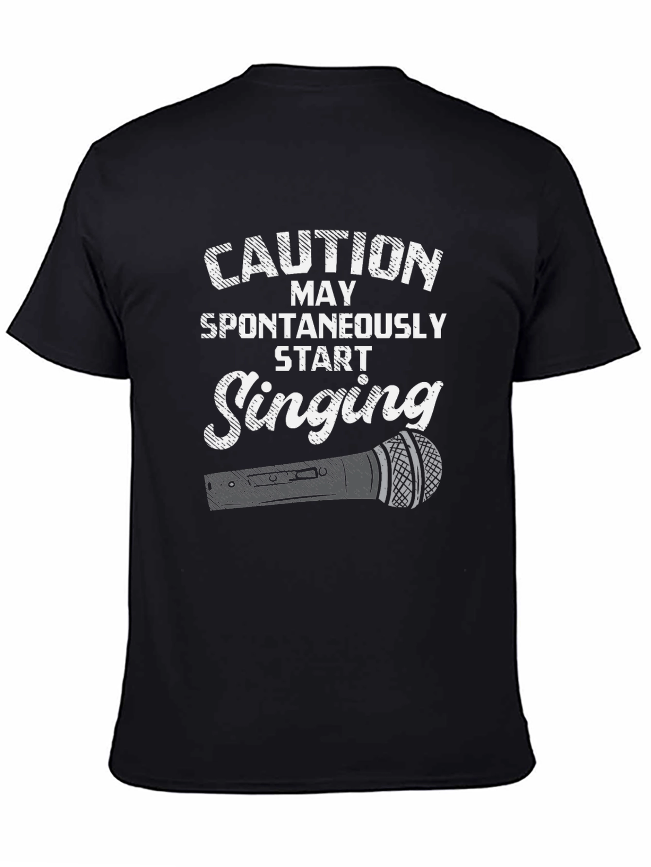 Caution May Spontaneously Start Singing T-Shirt