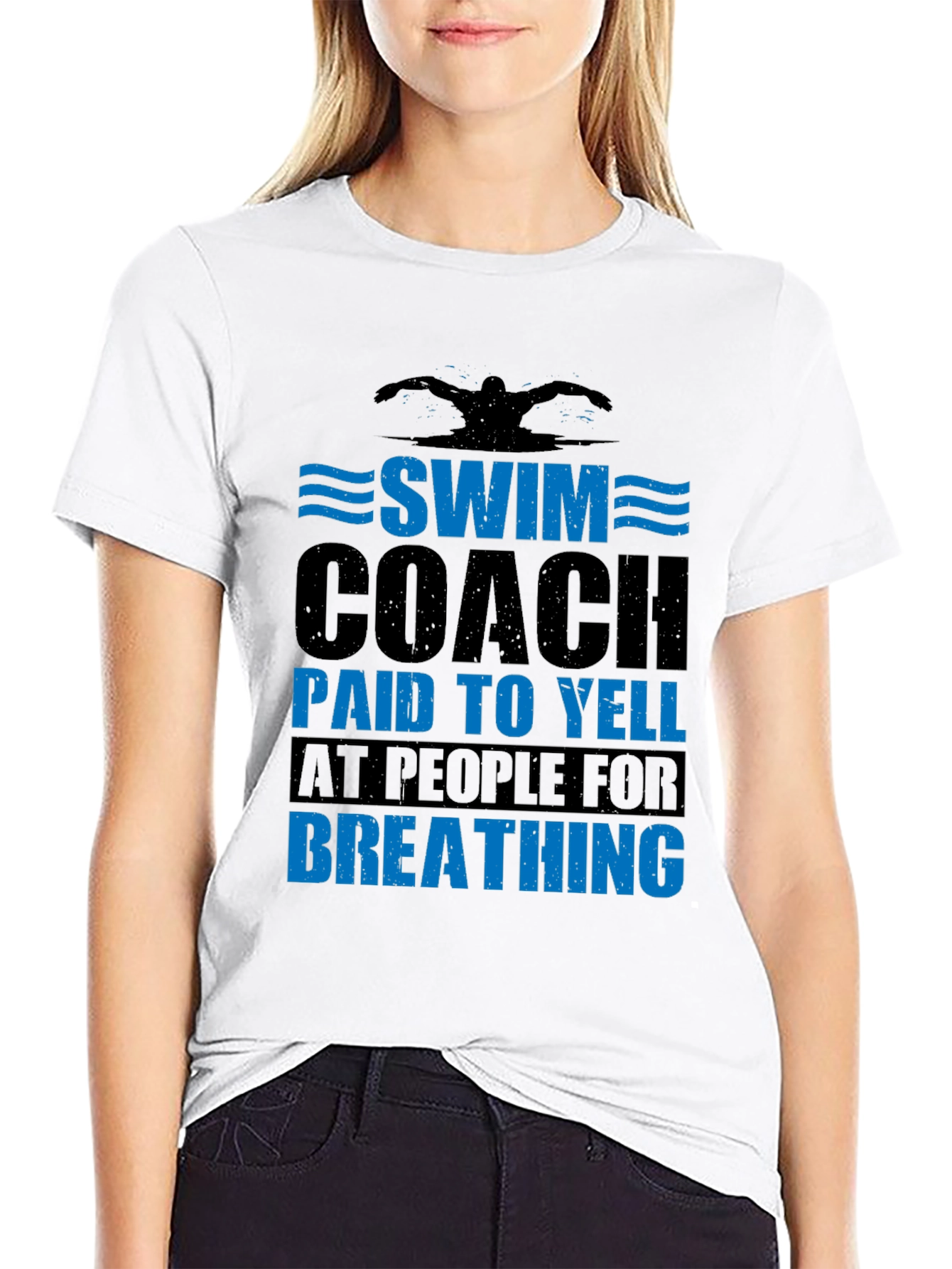 Swim Coach T-Shirt - Funny Saying