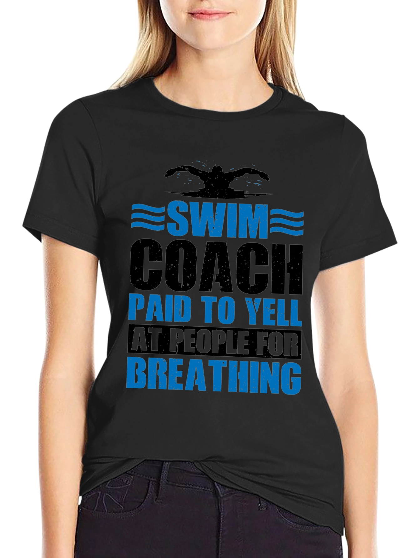Swim Coach T-Shirt - Funny Saying