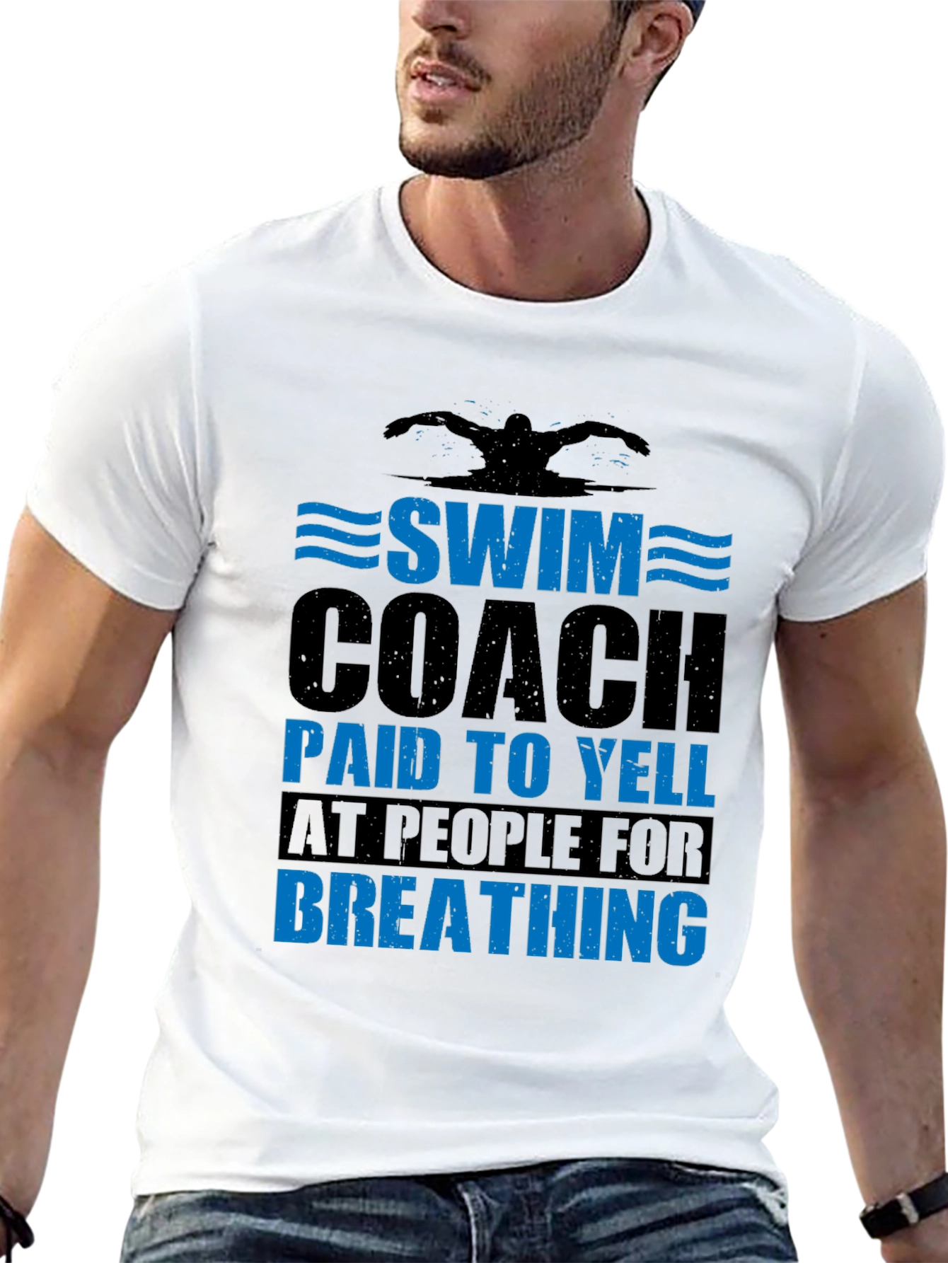 Swim Coach T-Shirt - Funny Saying