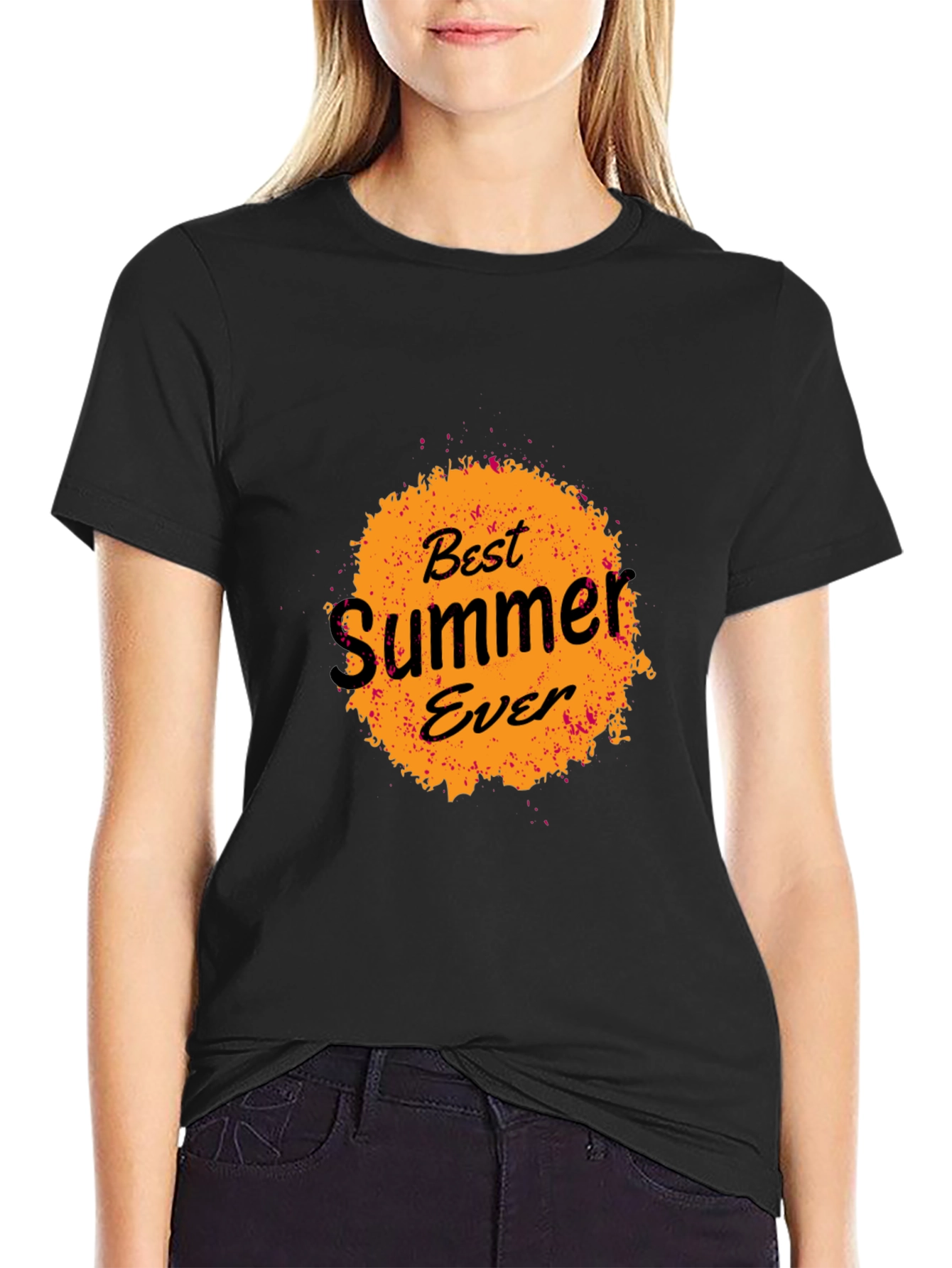 Best Summer Ever Graphic Tee - Trendy Casual Shirt