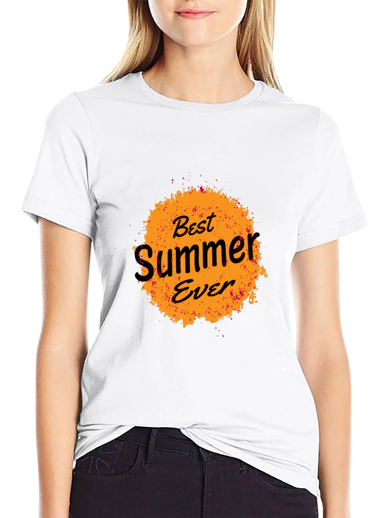 Best Summer Ever Graphic Tee - Trendy Casual Shirt