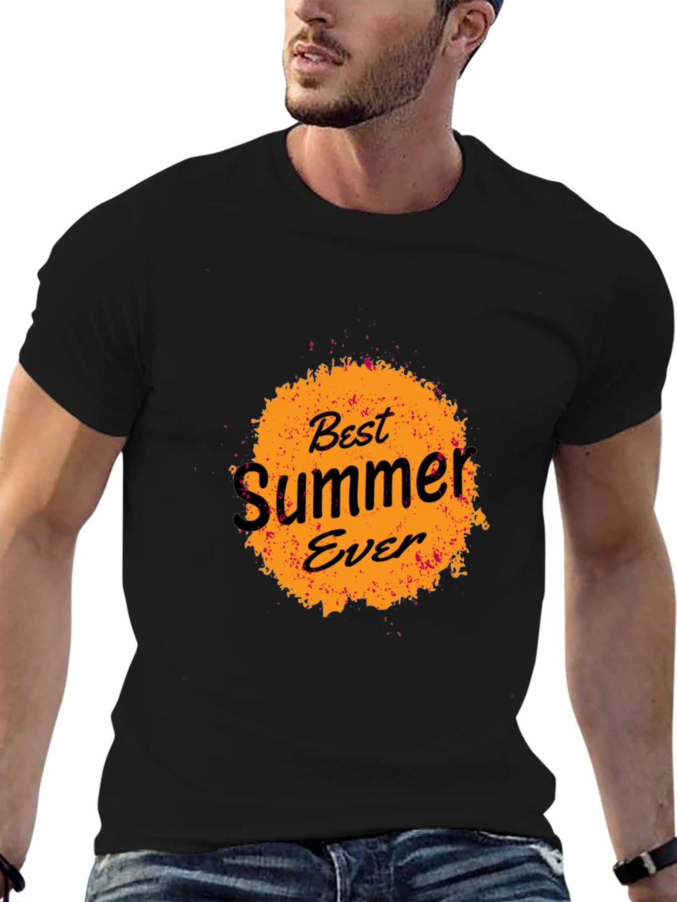 Best Summer Ever Graphic Tee - Trendy Casual Shirt