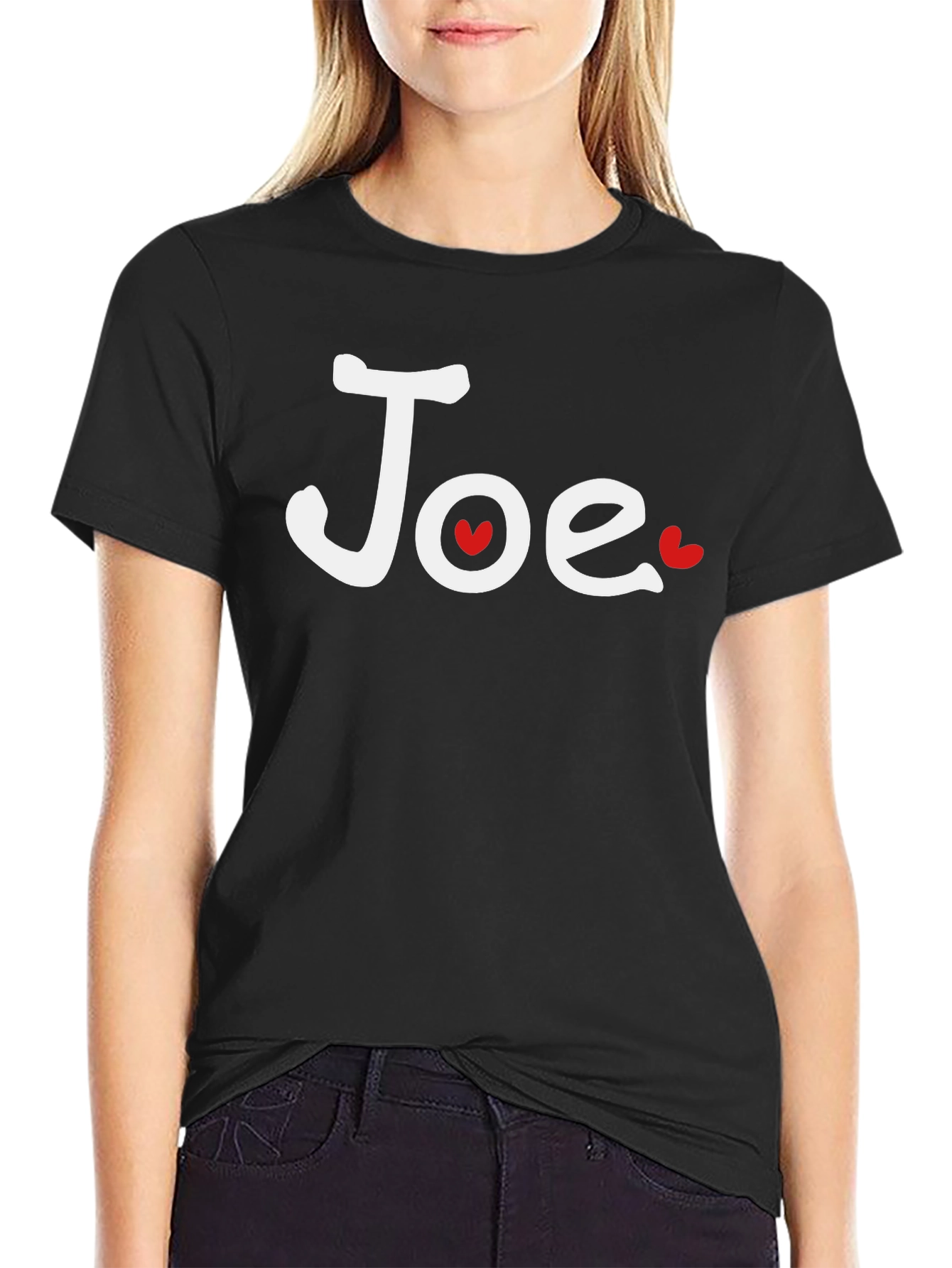 Joe Heart Graphic Tee - Black