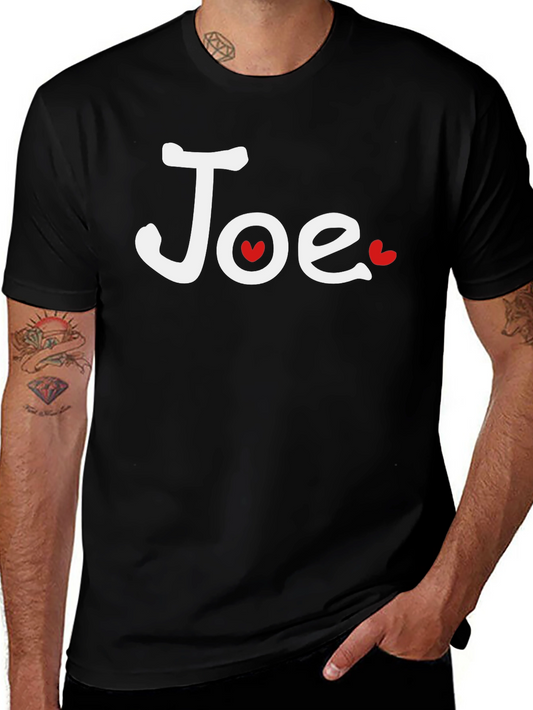 Joe Heart Graphic Tee - Black