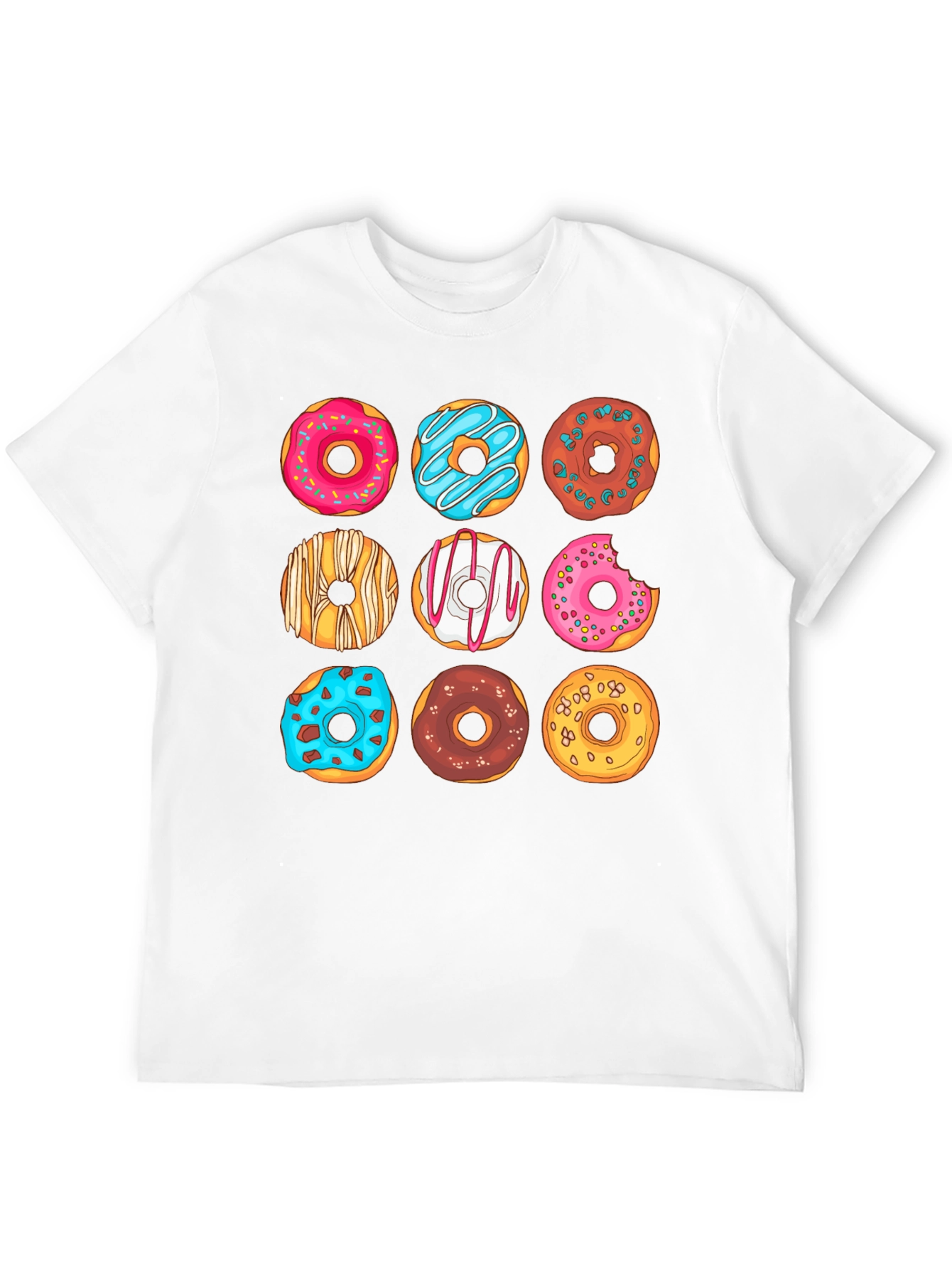 Donut T-Shirt - Sweet Treat Graphic Tee