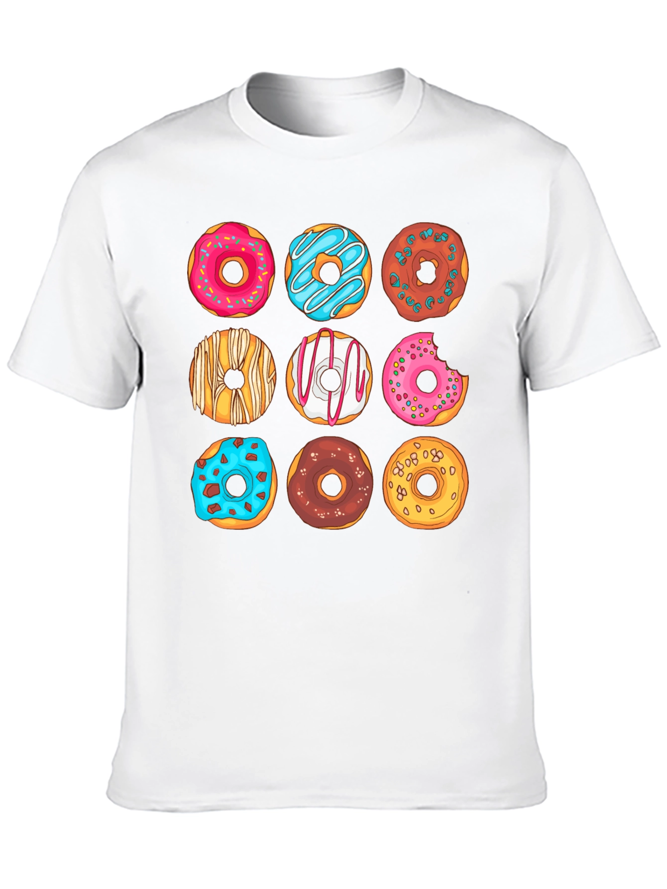 Donut T-Shirt - Sweet Treat Graphic Tee