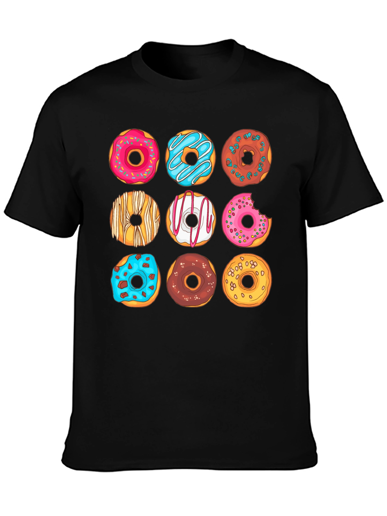 Donut T-Shirt - Sweet Treat Graphic Tee