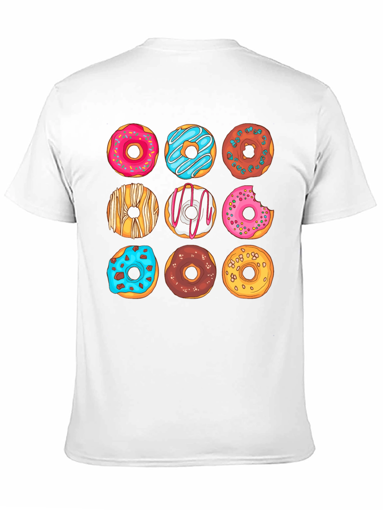 Donut T-Shirt - Sweet Treat Graphic Tee