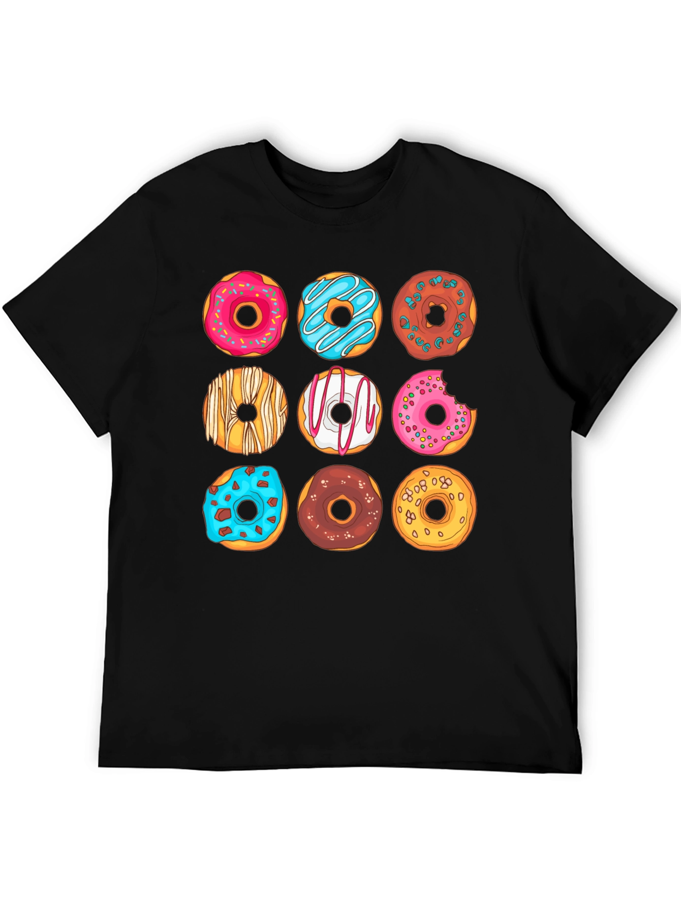 Donut T-Shirt - Sweet Treat Graphic Tee