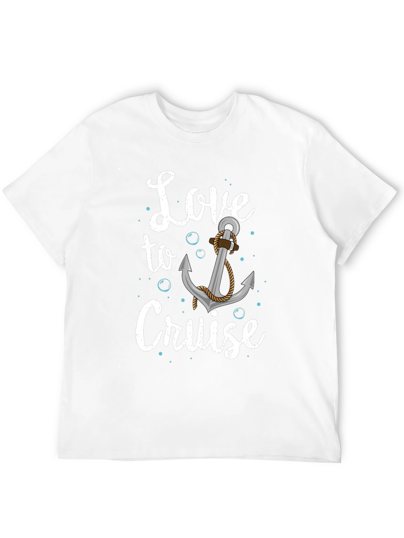 Love to Cruise T-Shirt Anchor Design
