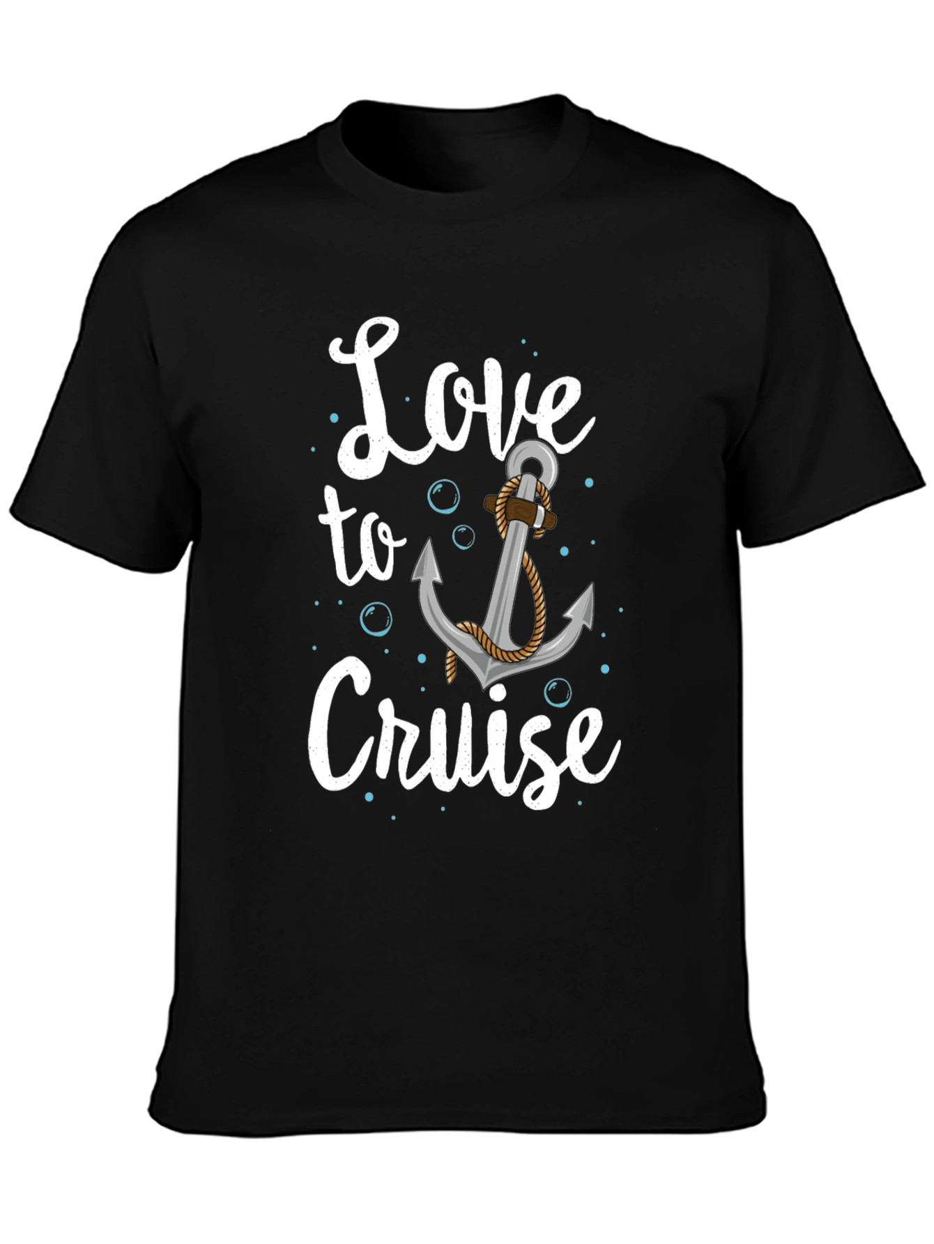 Love to Cruise T-Shirt Anchor Design