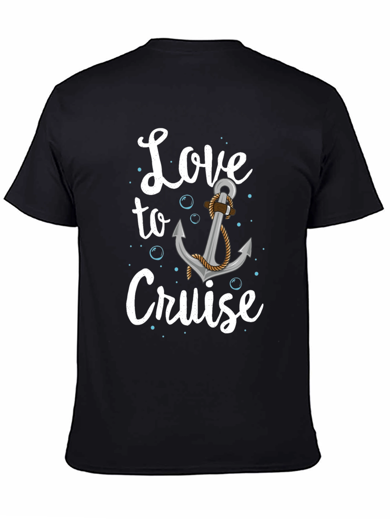 Love to Cruise T-Shirt Anchor Design