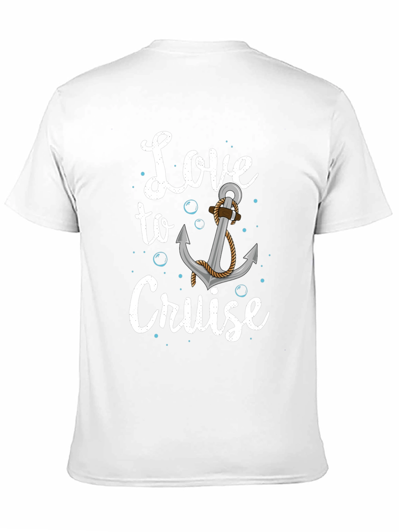 Love to Cruise T-Shirt Anchor Design