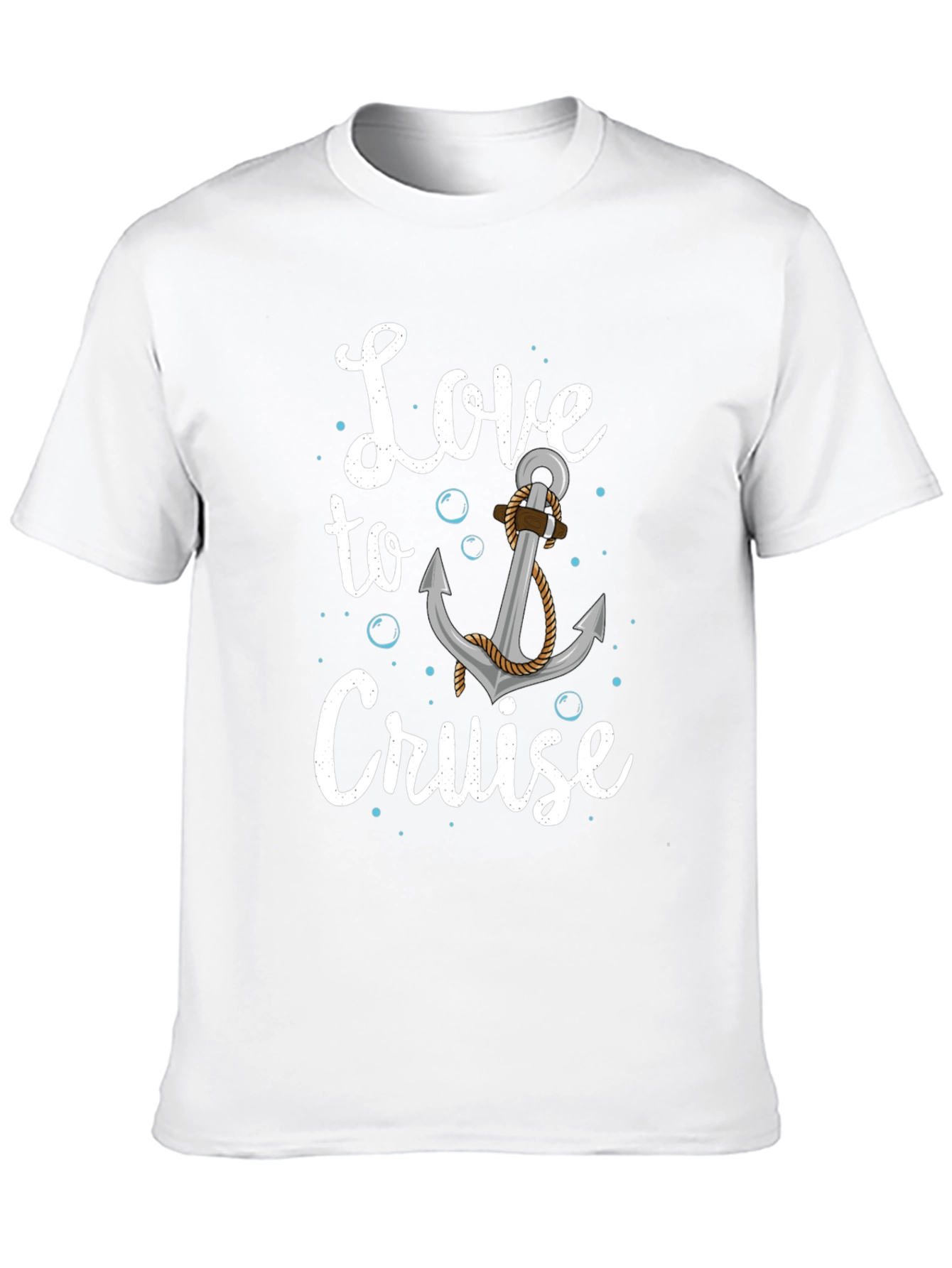 Love to Cruise T-Shirt Anchor Design
