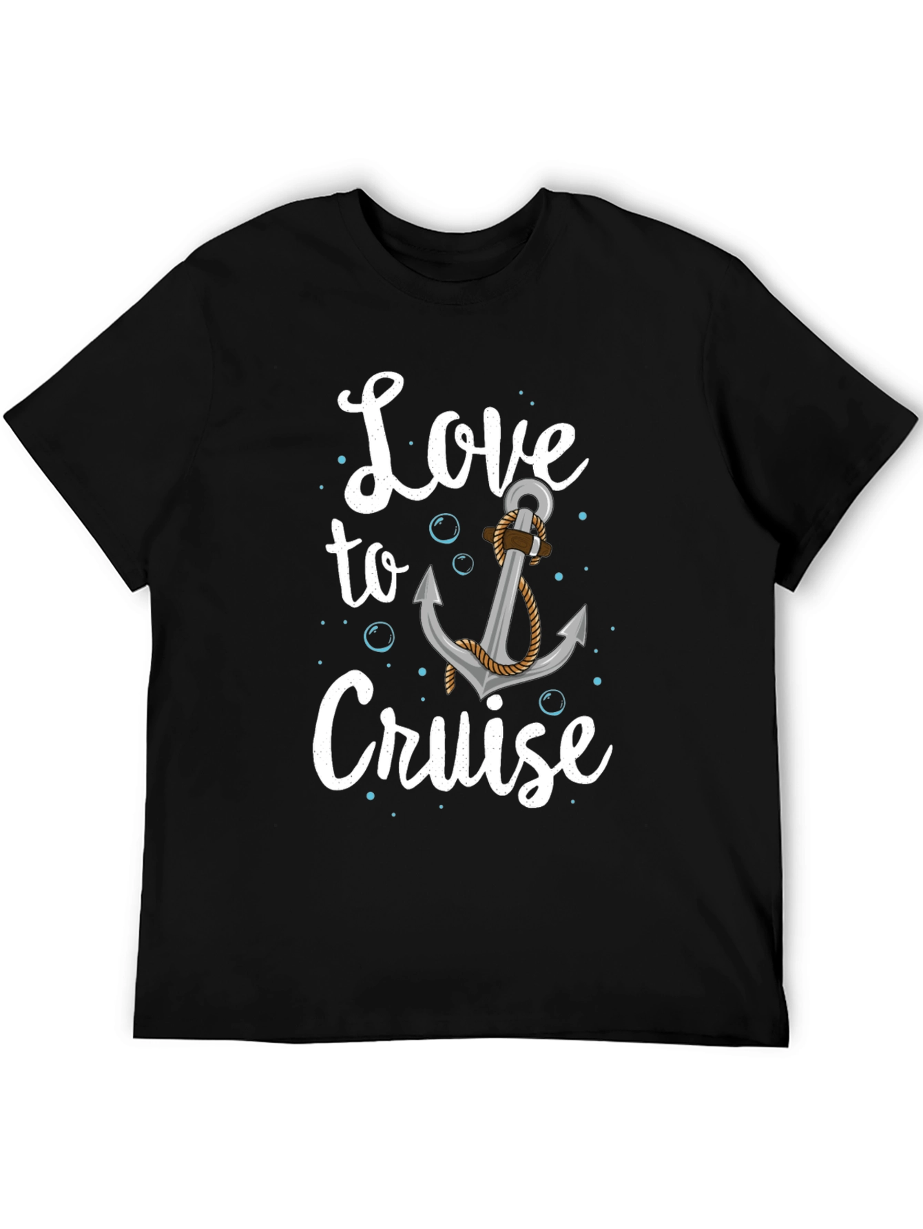 Love to Cruise T-Shirt Anchor Design