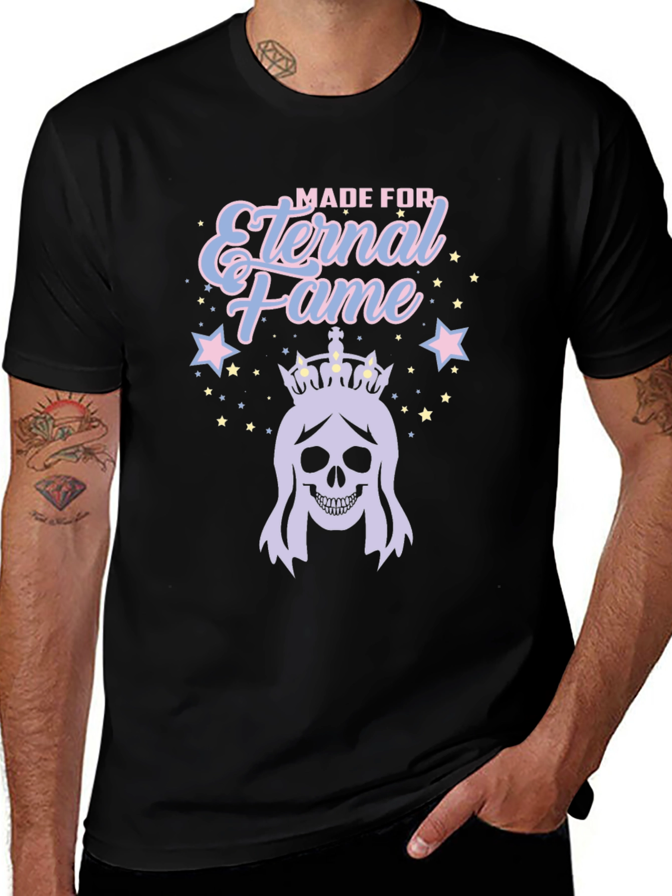 Eternal Fame Skull T-Shirt - Gothic Humor