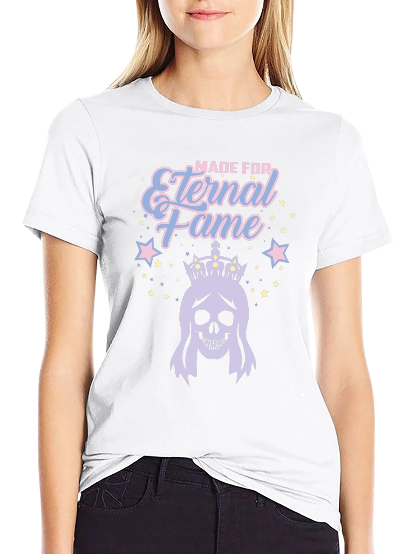 Eternal Fame Skull T-Shirt - Gothic Humor
