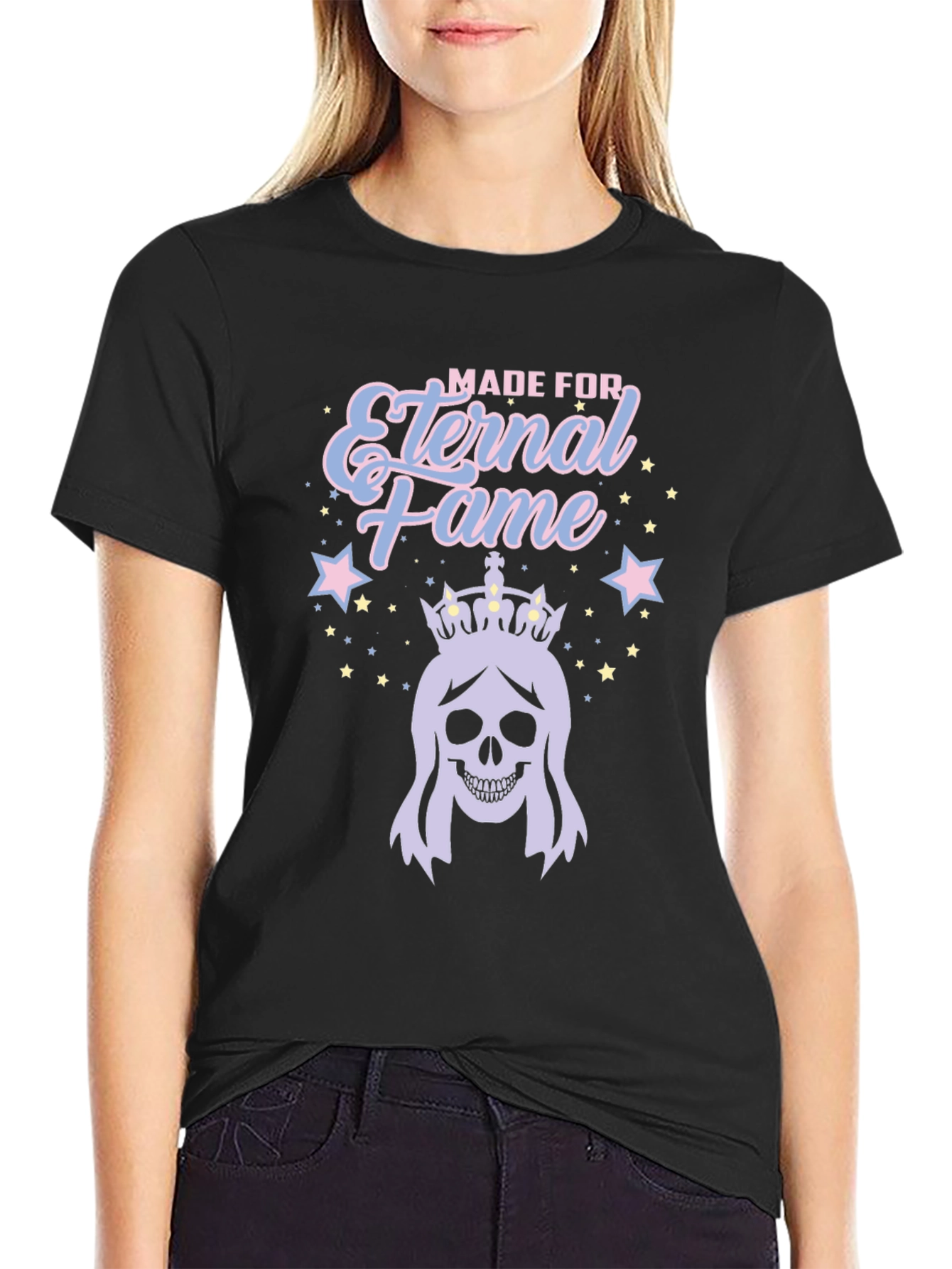 Eternal Fame Skull T-Shirt - Gothic Humor