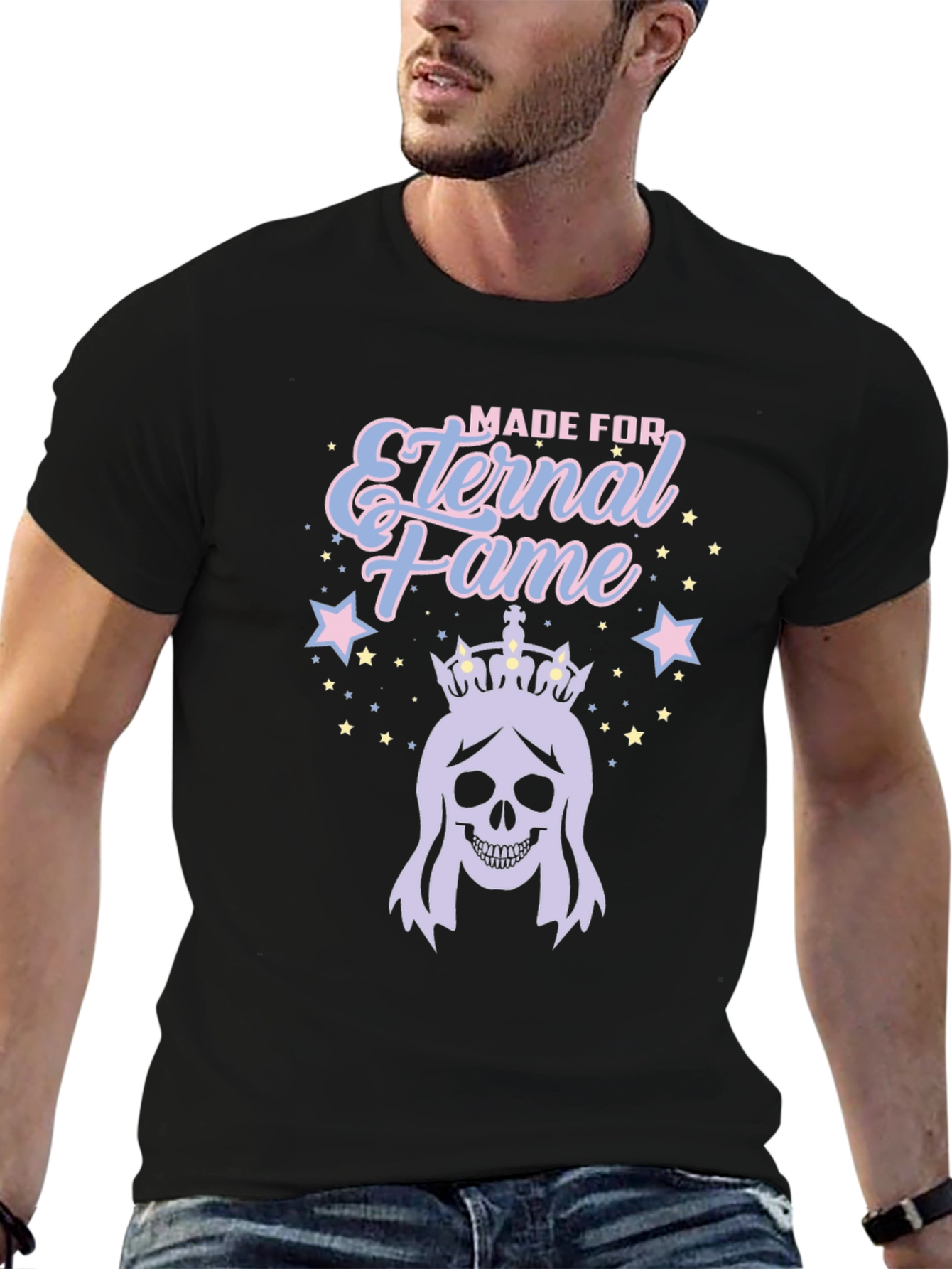 Eternal Fame Skull T-Shirt - Gothic Humor