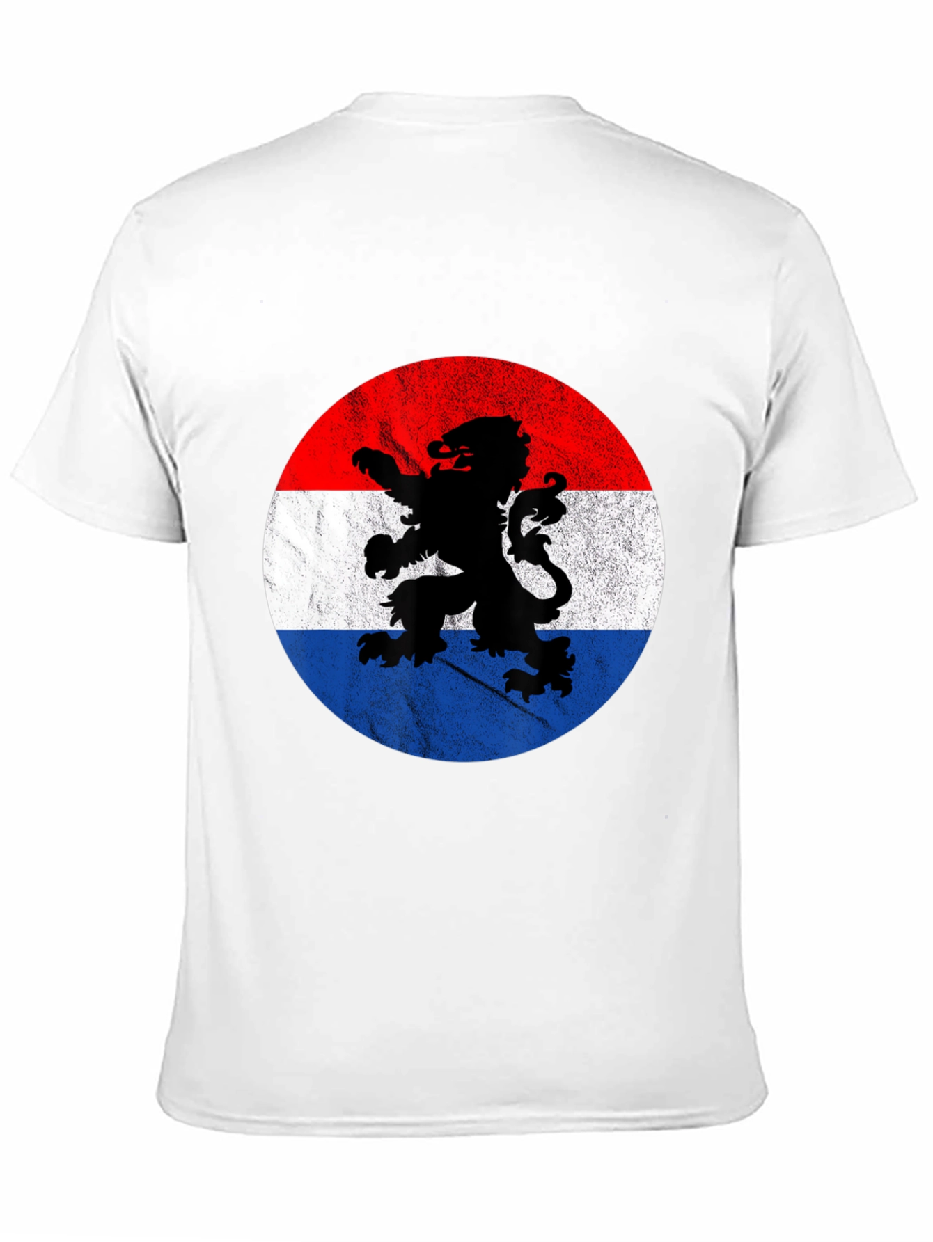 Netherlands Flag Lion Graphic T-Shirt