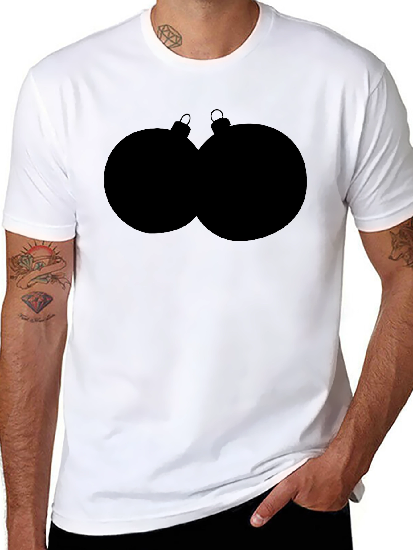 Novelty Holiday Bauble T-Shirt