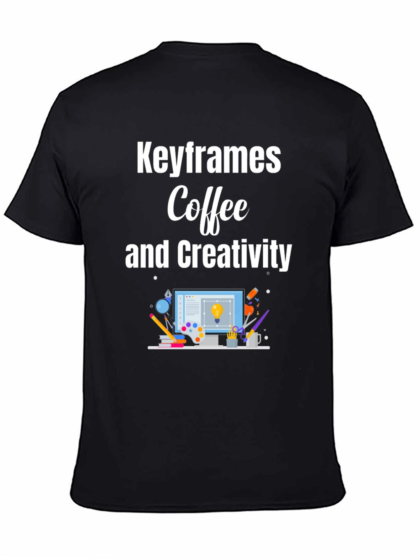 Keyframes Coffee & Creativity Graphic Tee