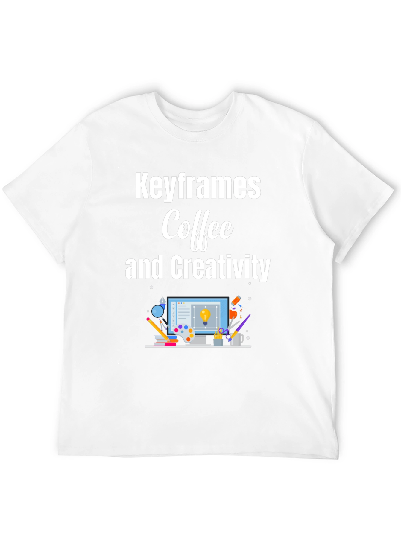 Keyframes Coffee & Creativity Graphic Tee