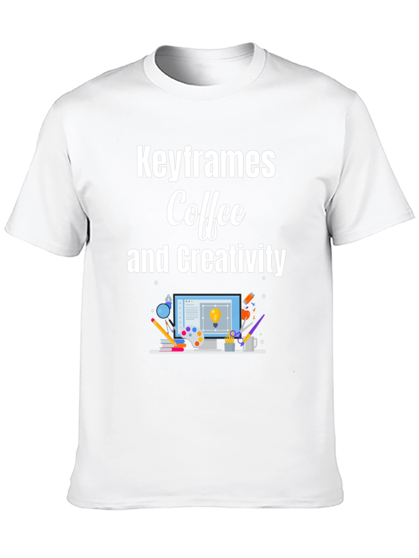 Keyframes Coffee & Creativity Graphic Tee