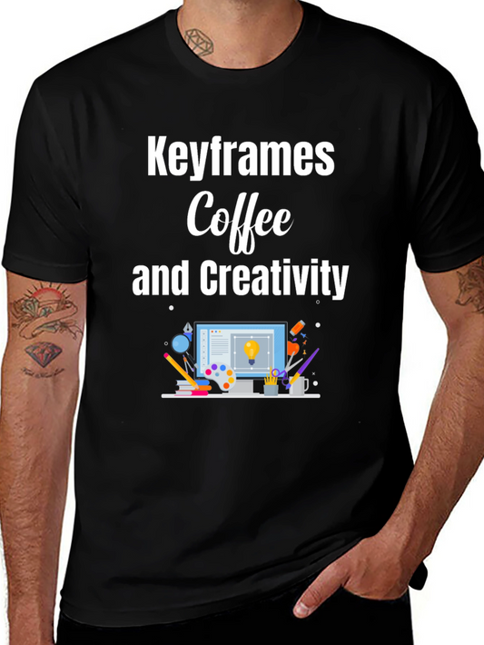 Keyframes Coffee & Creativity Graphic Tee