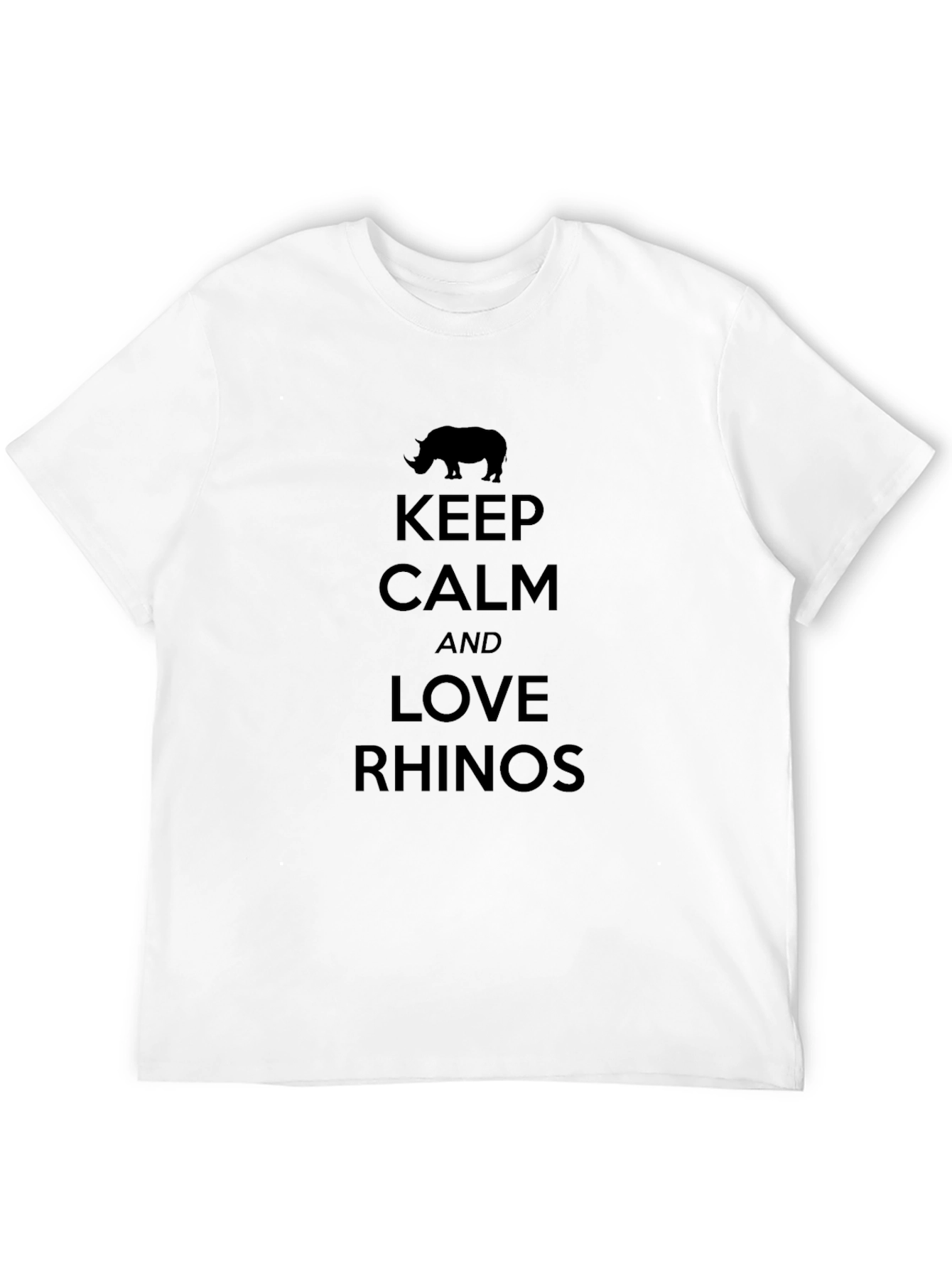 Keep Calm & Love Rhinos T-Shirt