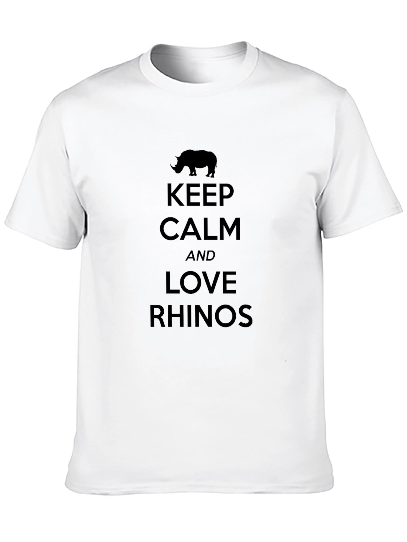 Keep Calm & Love Rhinos T-Shirt