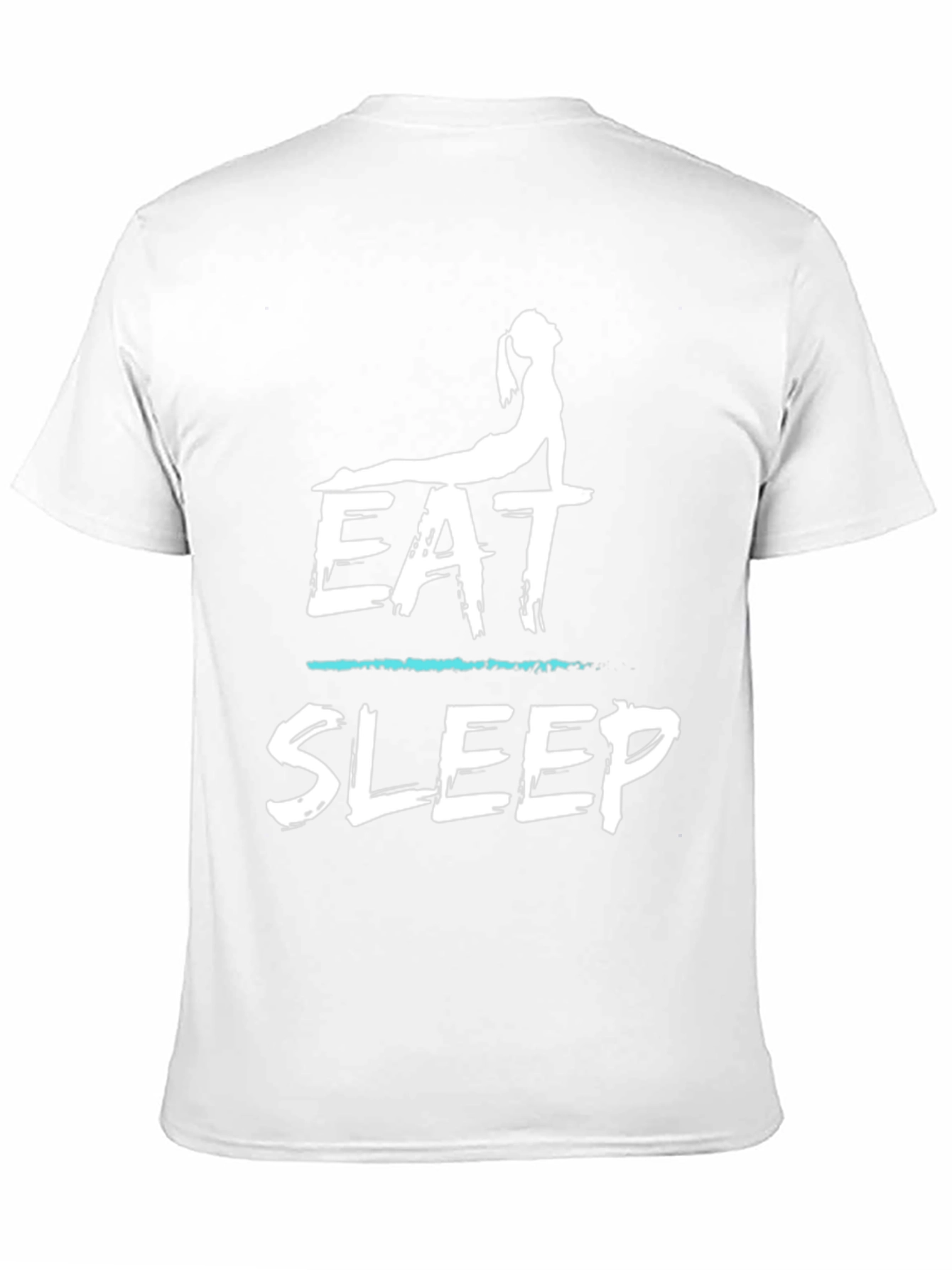 Eat Sleep Yoga T-Shirt Funny Gym Tee