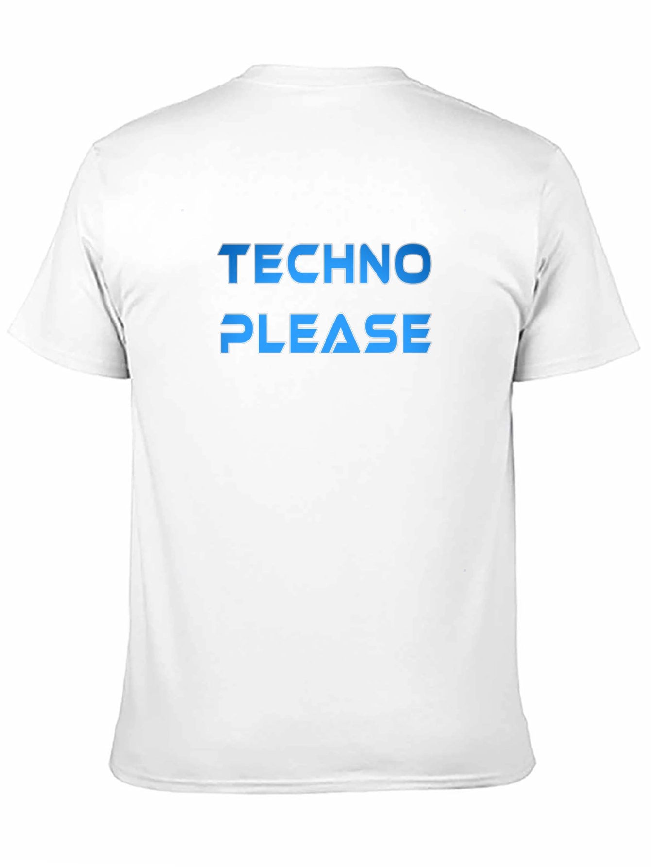 Techno Please Black T-Shirt