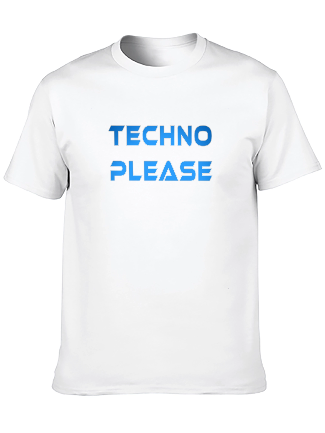 Techno Please Black T-Shirt