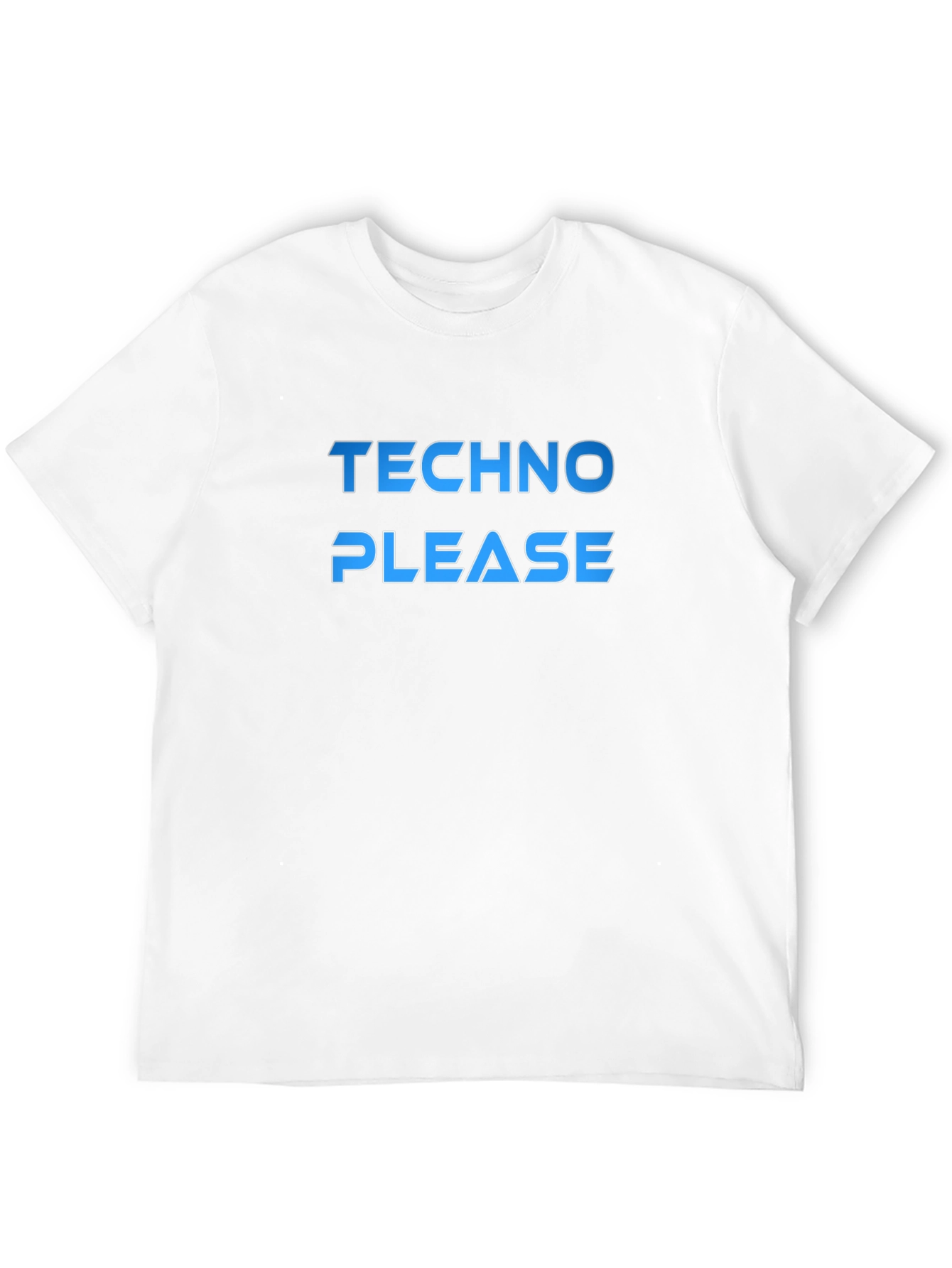 Techno Please Black T-Shirt