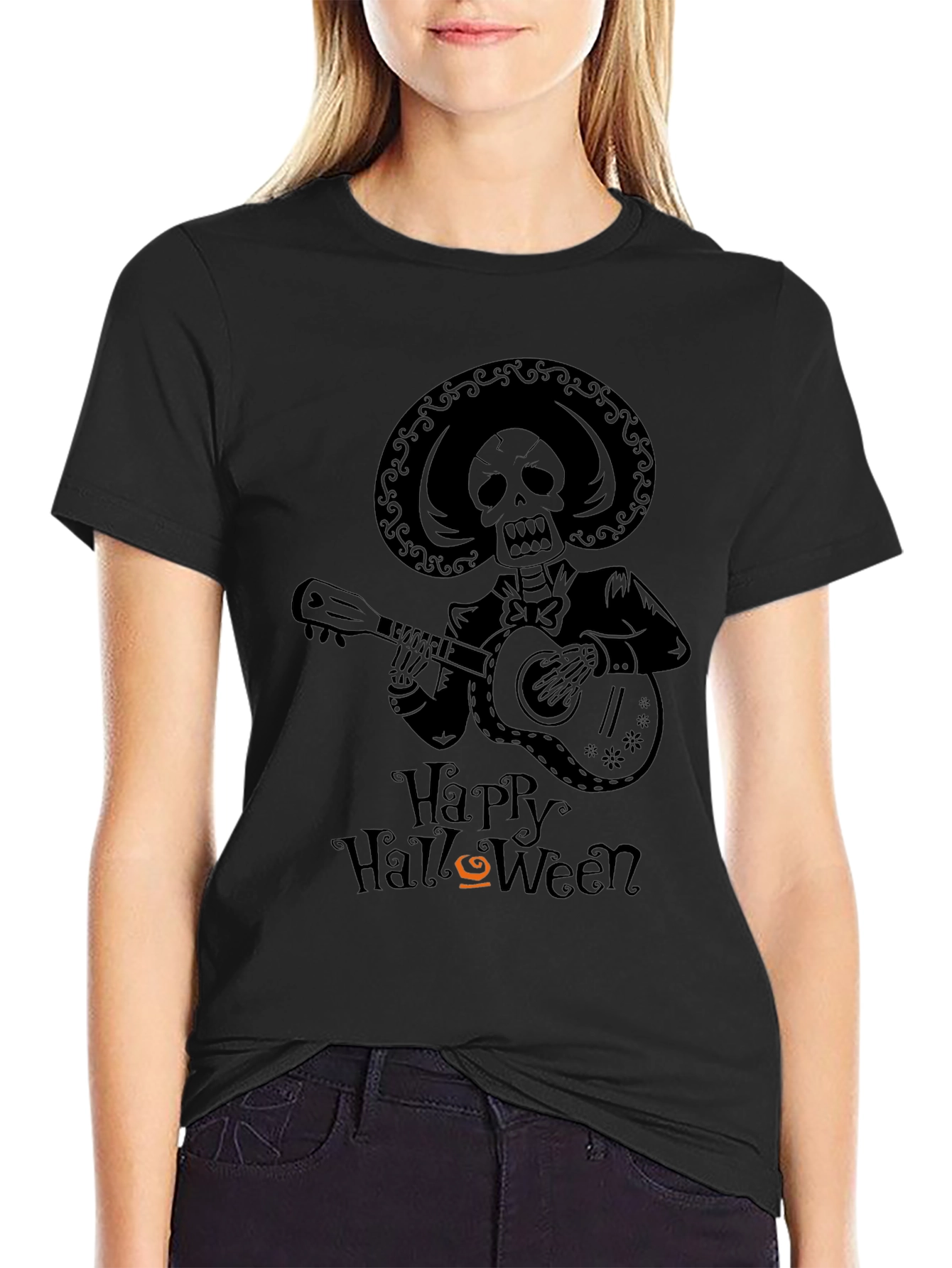 Day of the Dead Halloween Graphic Tee