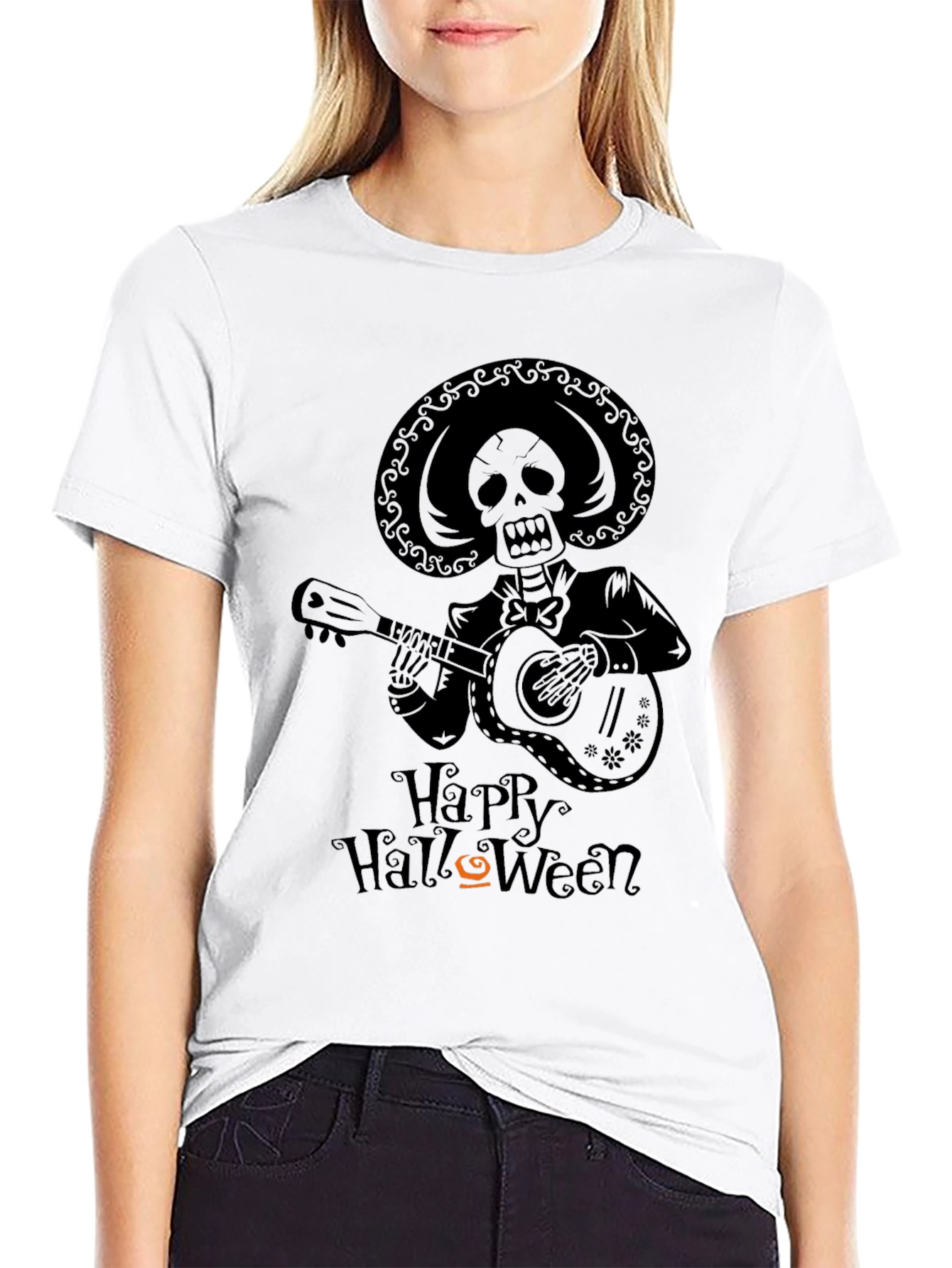 Day of the Dead Halloween Graphic Tee