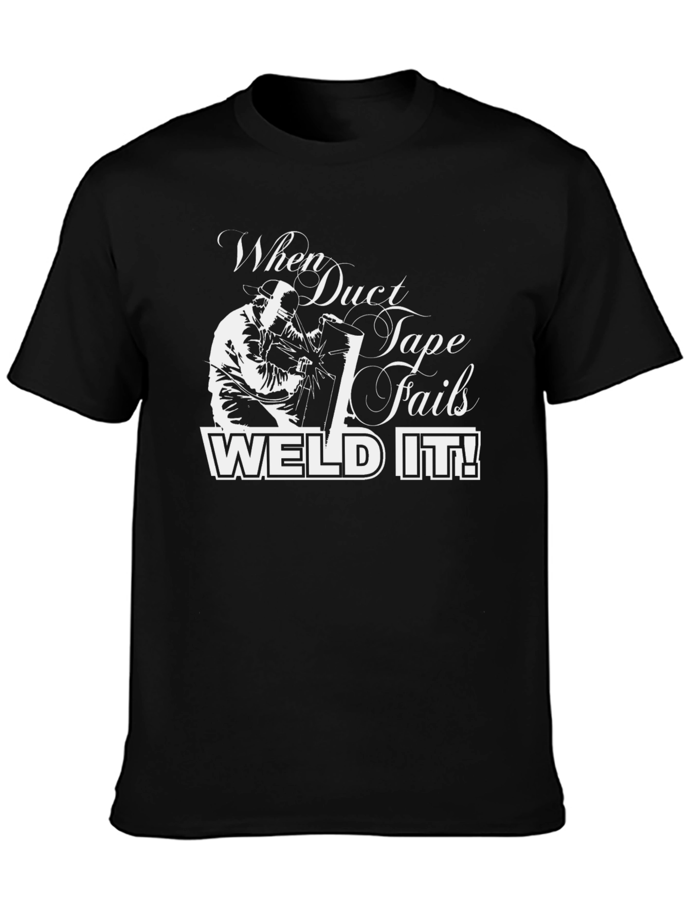 Weld It Black T-Shirt