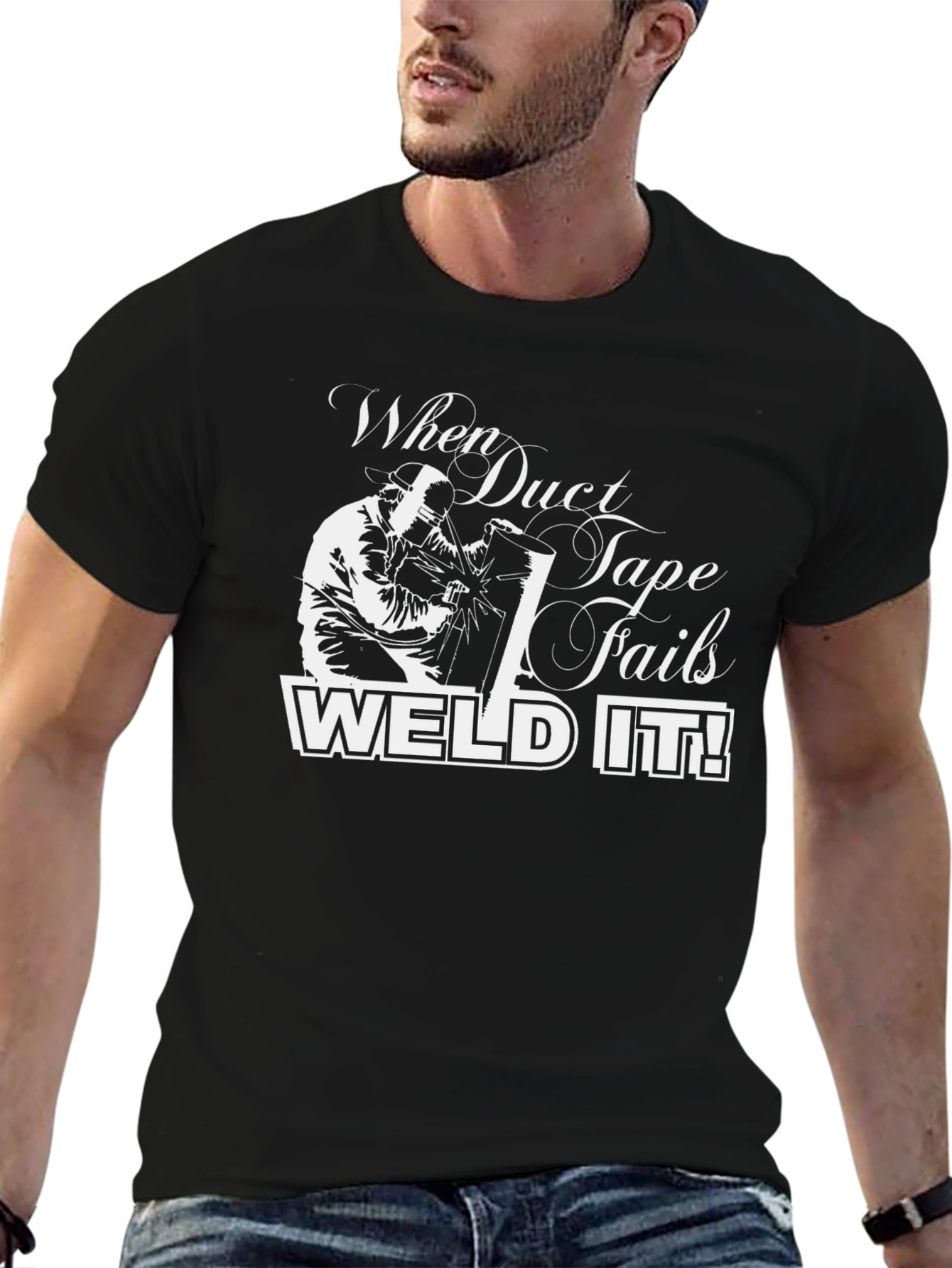 Weld It Black T-Shirt