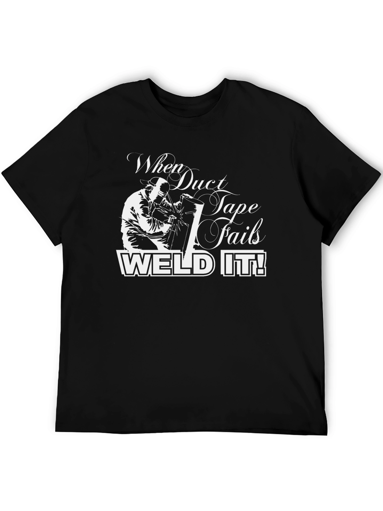 Weld It Black T-Shirt